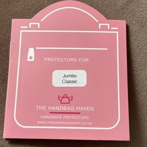 NWT - The Handbag Haven Hardware Covers for the Chanel Jumbo Classic Bag